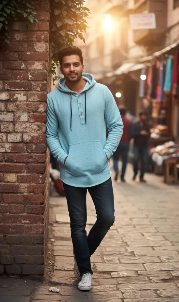 FANCY SHIRT WITH CAP