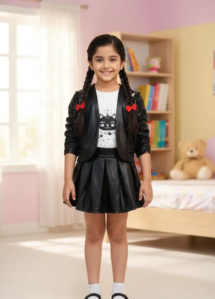 Jhilmil Girl's Western Dress