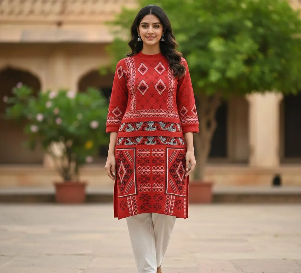 WOOLEN KURTI